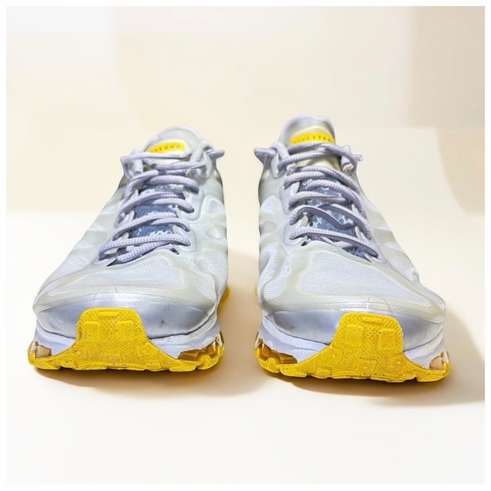 Nike Air Max+ 2010 Livestrong Silver Gold Running Sneakers | Women's 9.5 - Picture 8 of 13